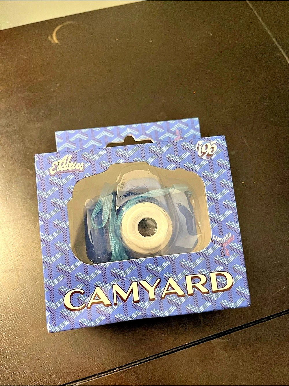Goyard Camyard Ellipse 195 digital camera Blue NWT